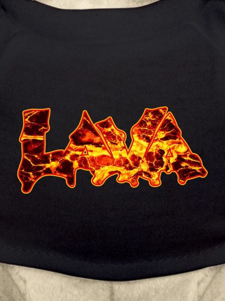 Lava graffiti lettering