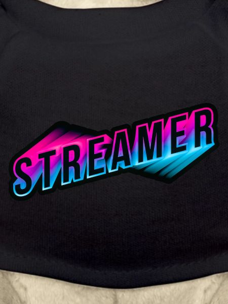 Streamer 3D Neon Schriftzug