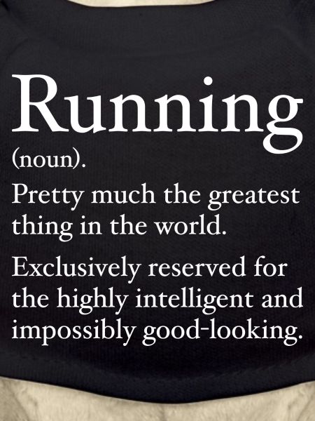 Definition of running