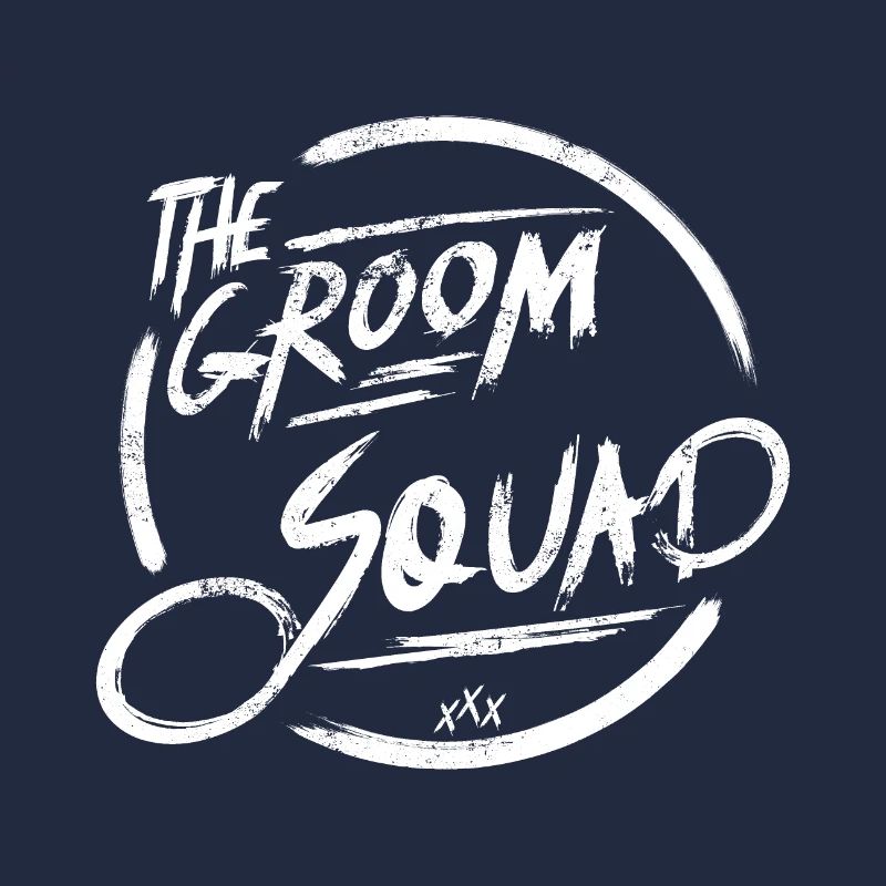 Le groom squad enterrement de vie de garçon design