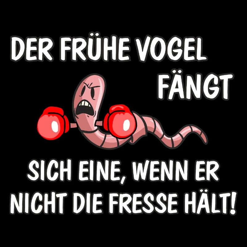 Der frühe Vogel fängt sich eine