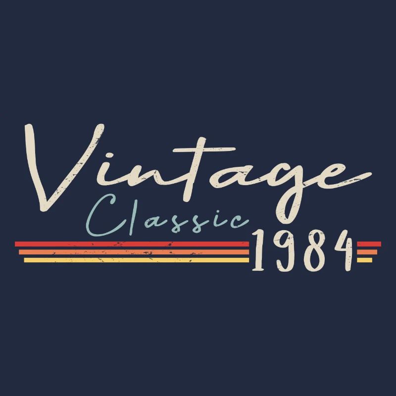 Vintage Original since 1984 Geburtstag Retro 1984