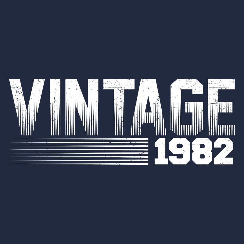 Millésime 1982 Anniversaire Rétro 1982