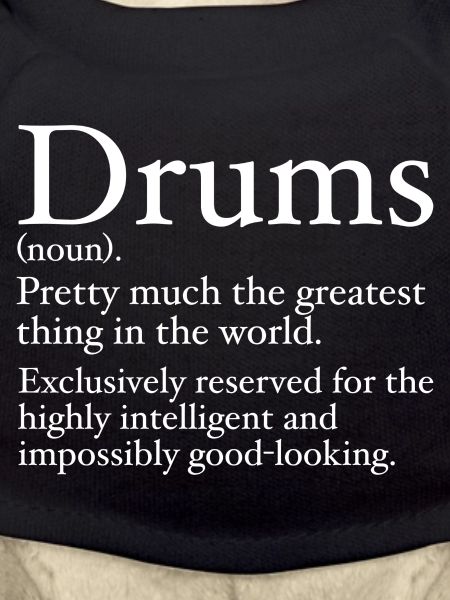 Funny Drummer Definition