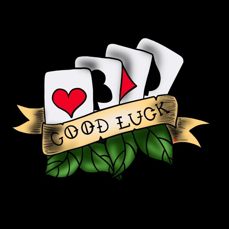 Old School Glückskarten