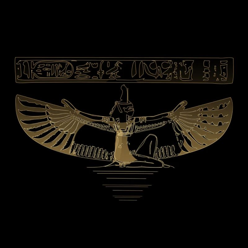 Isis - la Dame de la magie de l'or