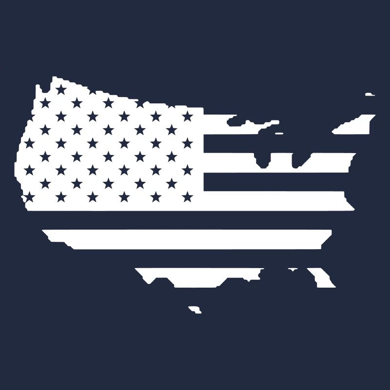 ÉTATS-UNIS Drapeau Contour symbole