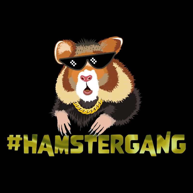 Hamster gang gold chain