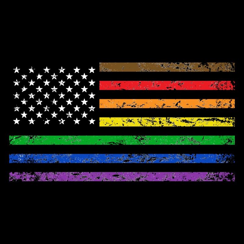 USA Pride-Flagge
