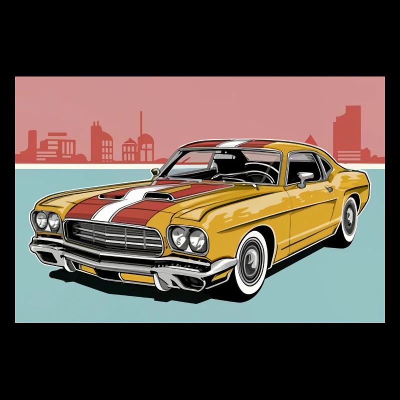 Muscle car rétro 2