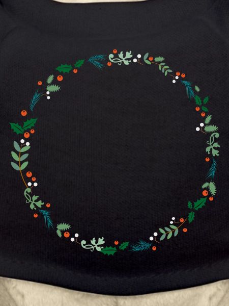 An evergreen wreath