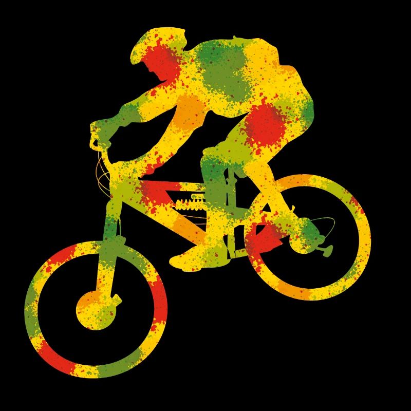 Bunter Biker