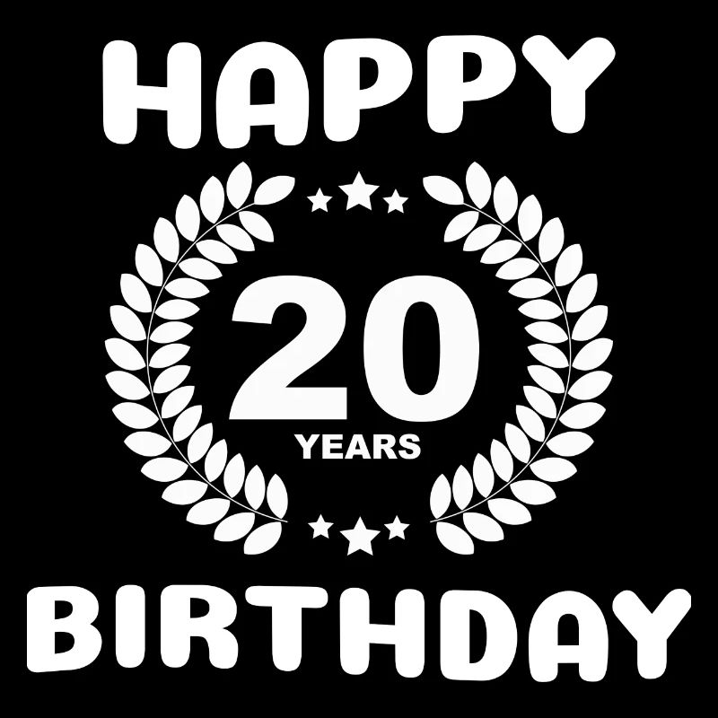 Joyeux anniversaire 20 ans cadeau