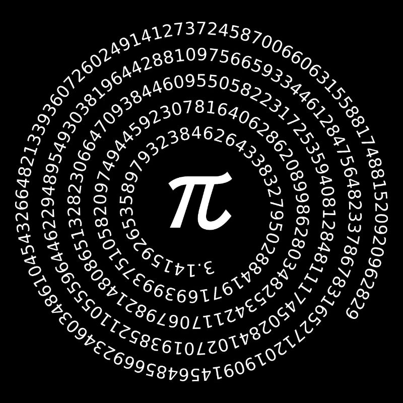 Pi dans un cercle