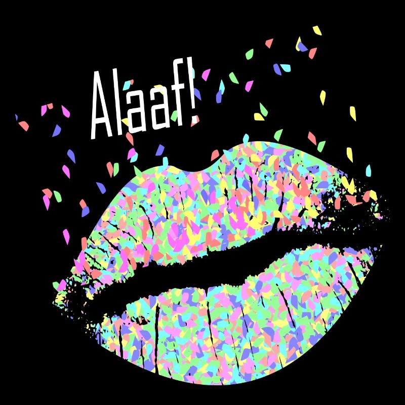 Alaaf! Konfetti Kuss Geschenkidee