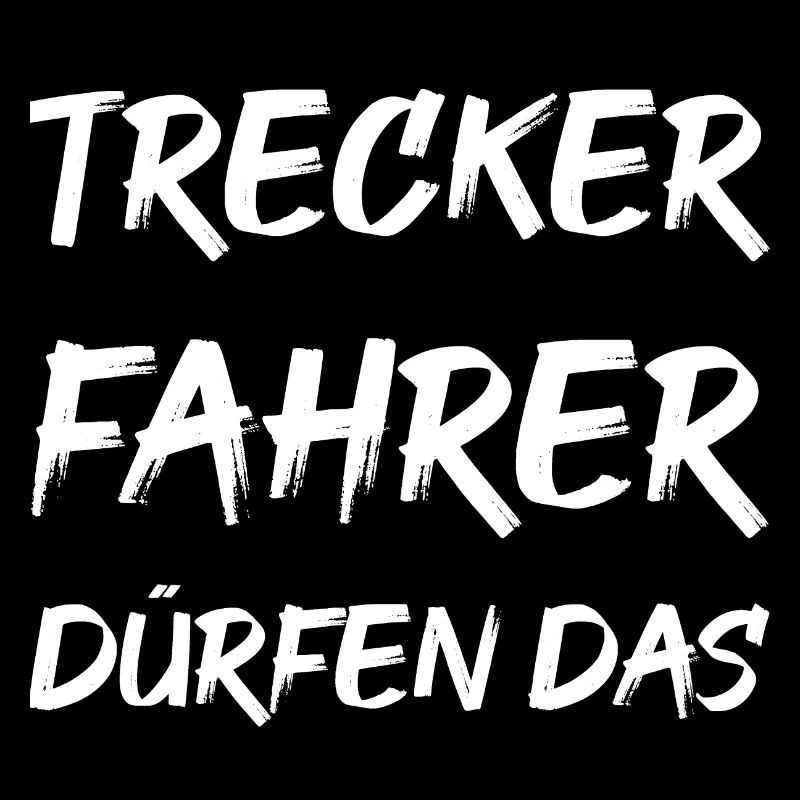 Trecker fahrer dürfen das