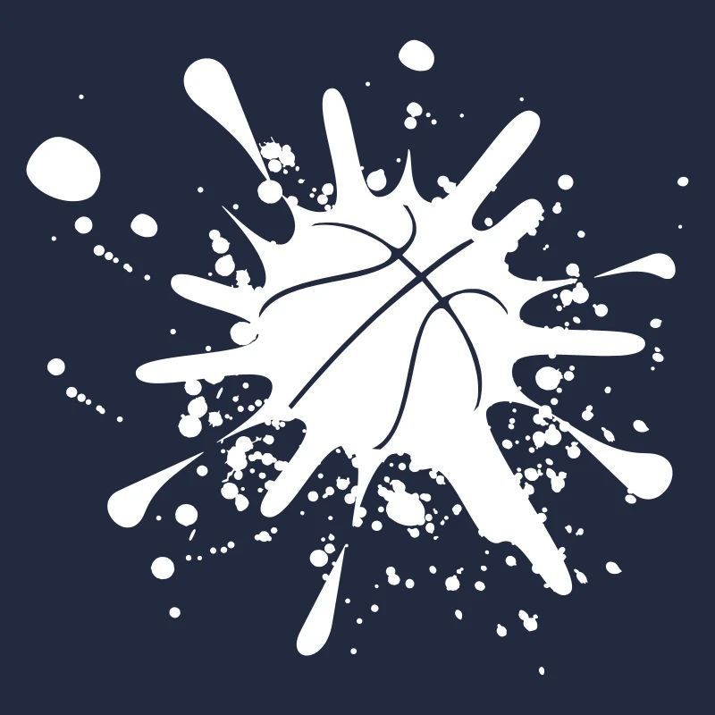 Conception de vecteur de basket- splash
