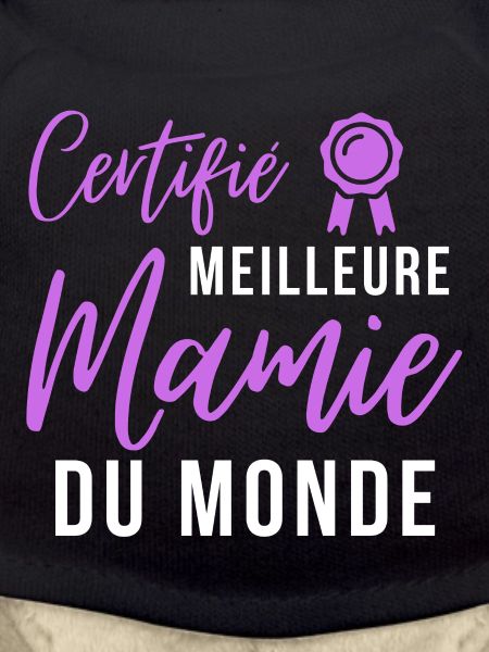 Certifié meilleur mamie du monde