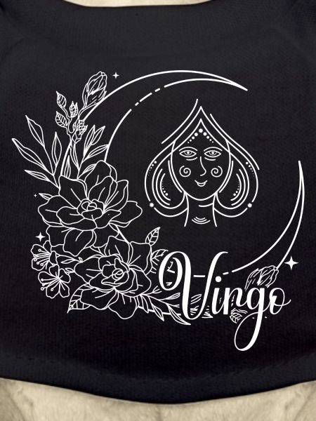 Moonlit Bloom Celestial Line Art