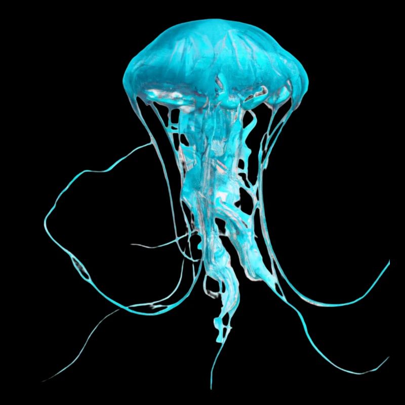 Quallen Illustration