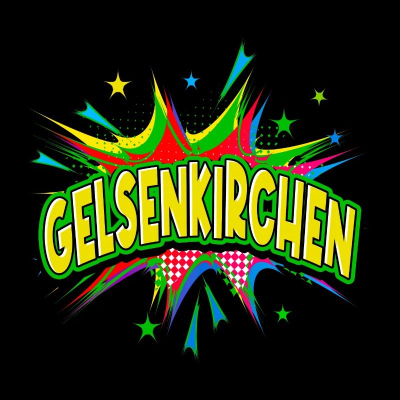Gelsenkirchen Deutschland Pop Art Comic Kunst