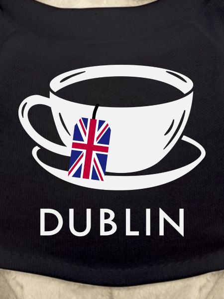 Dublin Teetasse UK Flagge Teebeutel