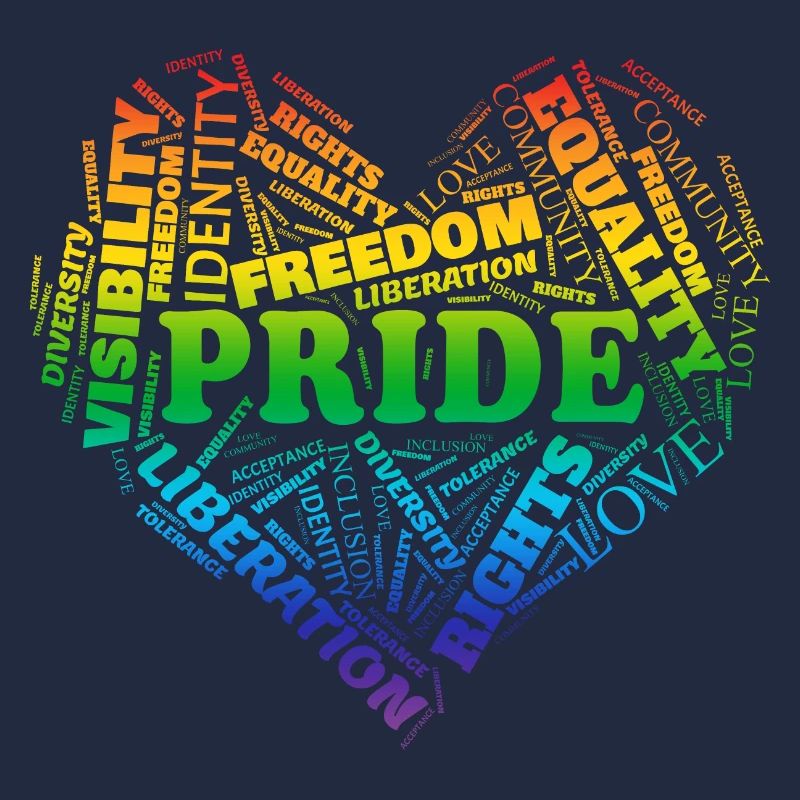 Pride Love Words clr