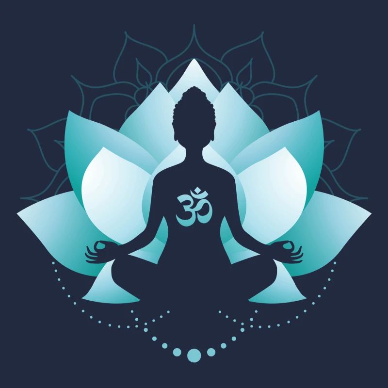 Fleur de lotus bleu