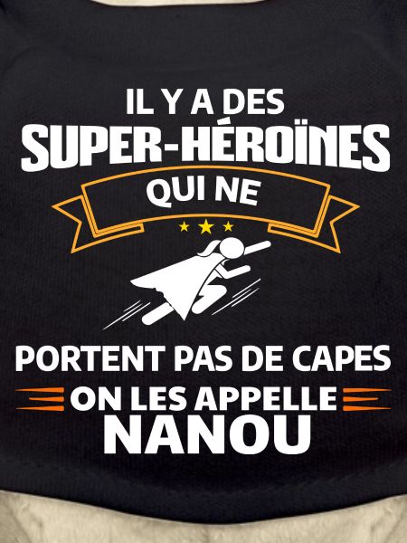 Super-Héroïnes Nanou Superpower Illustration