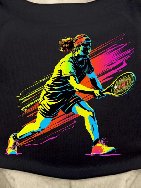 Tennis Player 90s Look