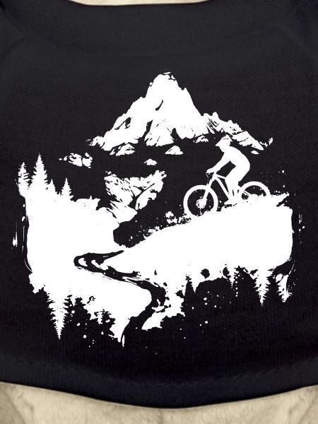 Mountain Biking Sketch