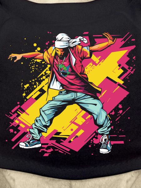 Breakdancer Graffiti
