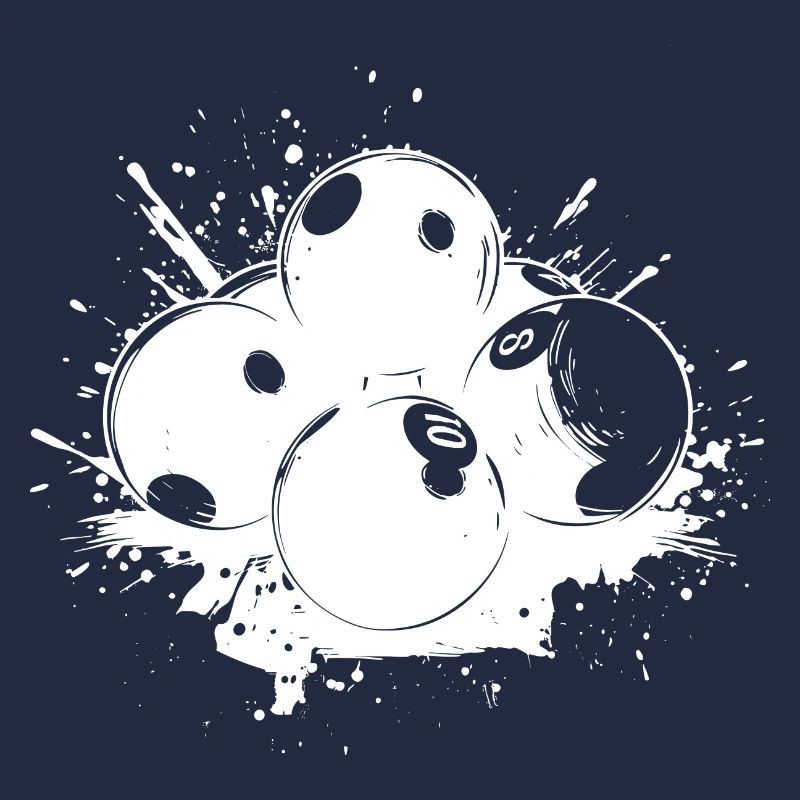 Boules de billard Graffiti