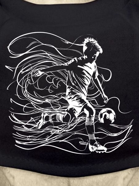 Soccer Boy Drawing