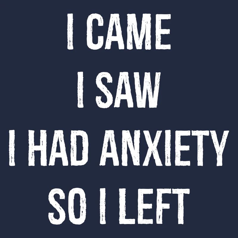 Je suis venu, j’ai vu que j’avais de l’anxiété alors je suis parti