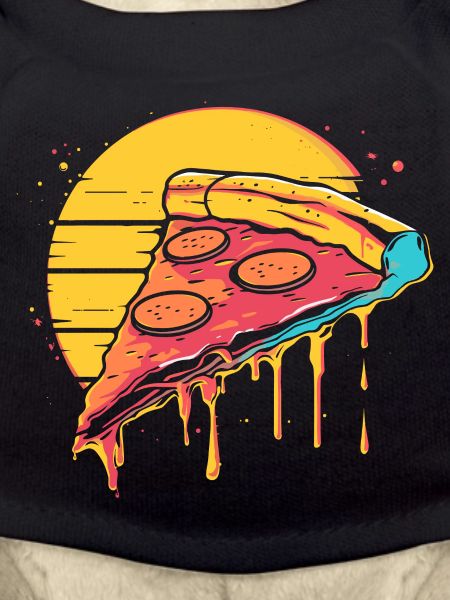 Pizza slice illustration