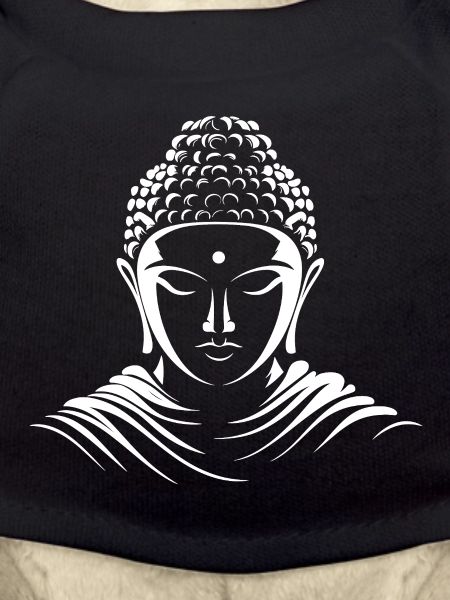 Buddha Portrait White
