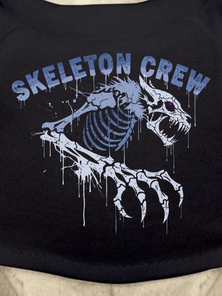 Skeleton Werewolf Graffiti