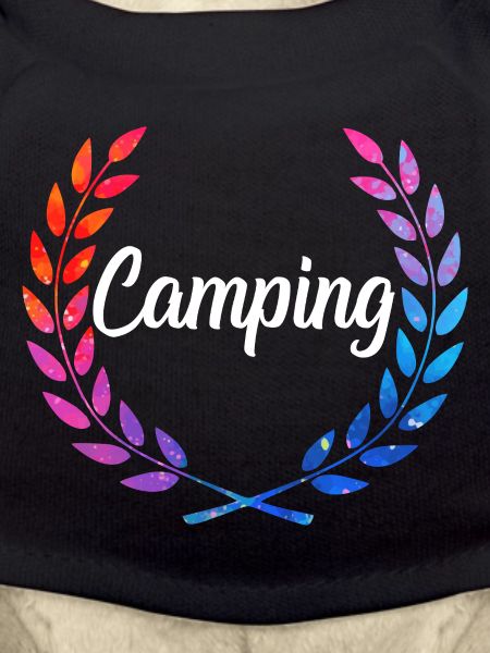 Camping Couleur Laurel Script