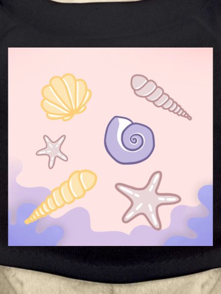 Pastel Sea Shells Starfish