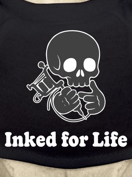 Skeleton Syringe Motif