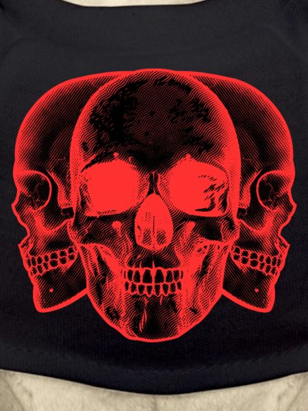 Red skulls