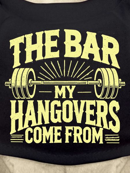 Funny Gym Bar Bodybuilding Gift