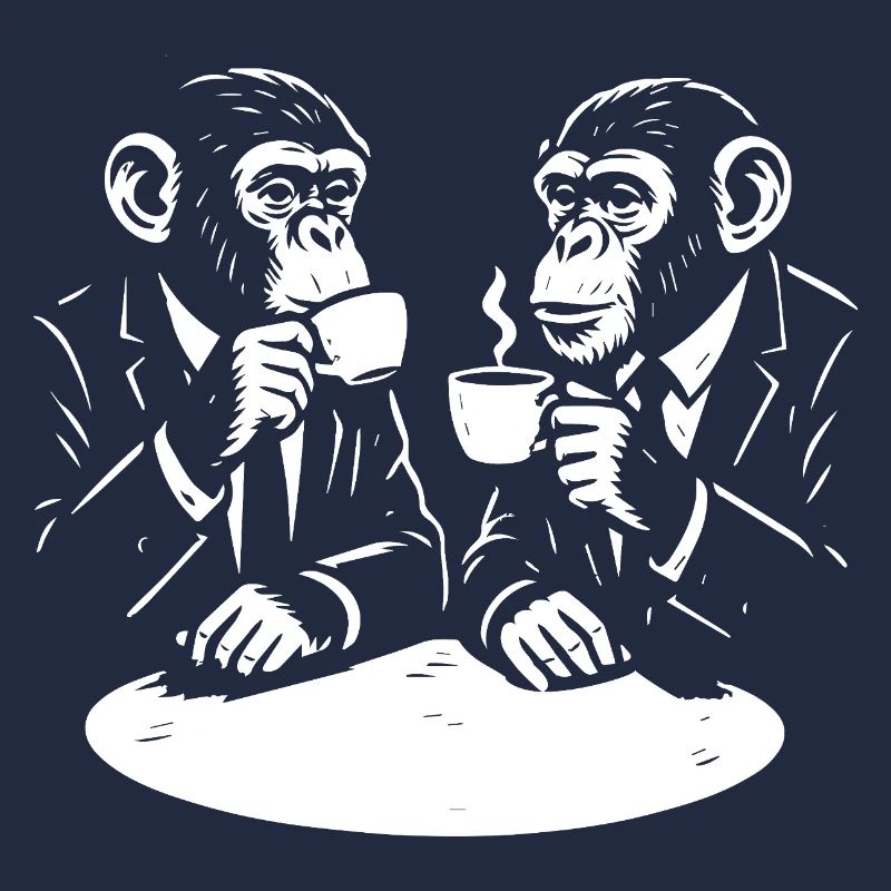 Monkeys in Suits Coffee Duo