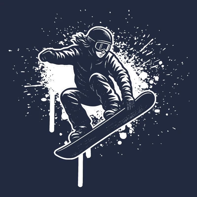 Snowboard Fans aufgepasst schlichtes Statement