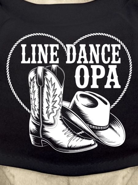 Line Dance Opa Herz Boot