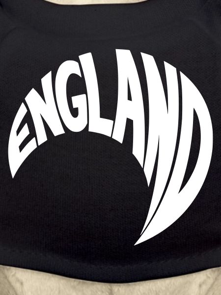 England Circle Lettering