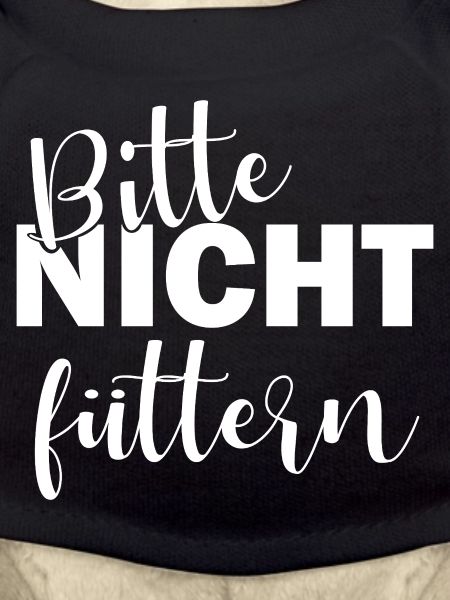 Bitte nicht füttern