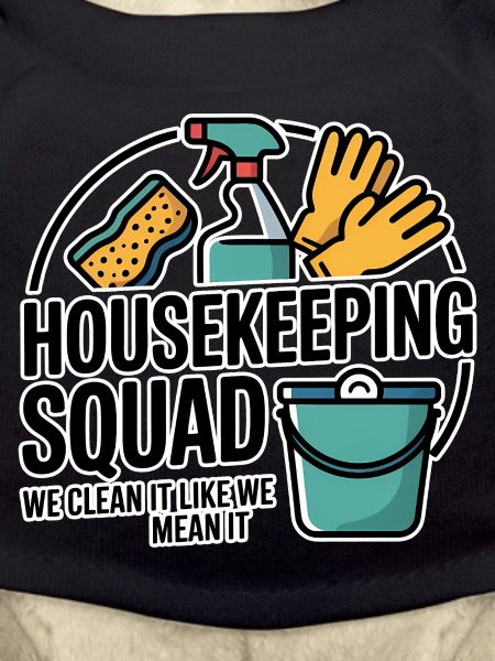 Funny Cleaning Design