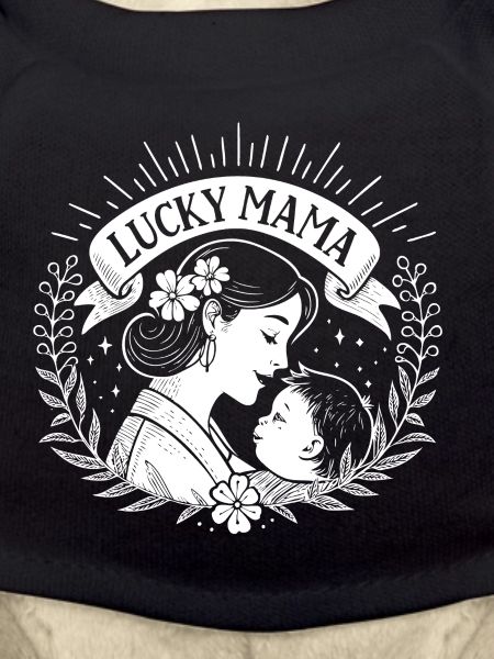 Lucky mama avec bébé